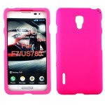 Wholesale LG Optimus F7 Hard Protector Cover (Hot Pink)